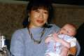 099b-1996-Holding-baby-Mikey-at-La-Porchetta-Niddrie-Shaz-21st