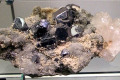 Galena-with-calcite-and-quartz